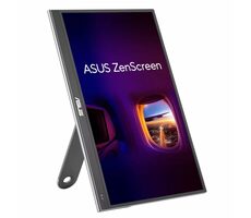 15.6" Asus ZenScreen MQ16AHE čierna / 1920 x 1080 / OLED / 16:9 / 1ms / 100000:1 / 400cd-m2 / 1x Mini HDMI + 1x USB-C