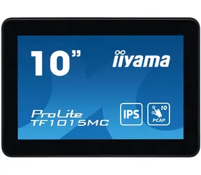 10" IIYAMA ProLite TF1015MC-B3 kapacitná čierna / Dotykový monitor pre POS / bez zdroja
