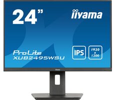 24" IIYAMA ProLite XUB2495WSU-B7 čierna / IPS / 1920x1080 / 16:9 / 4ms / 1000:1 / 300cd / repro / HDMI / DP