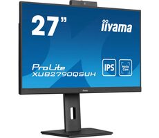 27" IIYAMA ProLite XUB2790QSUH-B1 čierna / IPS / 2560x1440 / 16:9 / 0.4ms / 1300:1 / 250cd / repro / HDMI / DP / USB-C