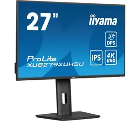 27" IIYAMA ProLite XUB2792UHSU-B6 čierna / IPS / 3840x2160 / 16:9 / 4ms / 1300:1 / 350cd / repro / HDMI / DP