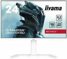 23.8" IIYAMA ProLte GB2470HSU- W6 biela / IPS / 1920x1080 / 16:9 / 0.2ms / 1000:1 / 300cd / repro / HDMI / DP