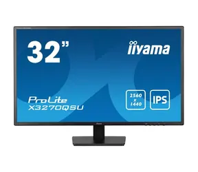 32" IIYAMA ProLite X3270QSU-B1 čierna / IPS / 2560 x 1440 / 3000:1 / 250cd / 3ms / HDMI+DP / repro