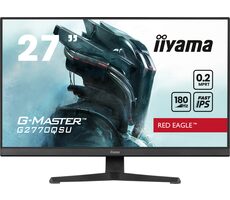 27" IIYAMA G-Master G2770QSU-B6 čierna / IPS / 2560 x 1440 / 16:9 / 0.2ms / 1200:1 / 400cd / repro / HDMI / DP