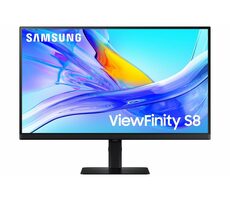 27" Samsung ViewFinity S8 S80UD čierna / IPS / 3840x2160 / 16:9 / 5ms / 1000:1 / 350cd-m2 / HDMI + DP / VESA