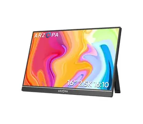 16" Arzopa Z1RC čierna / 2560x1600 / 16:10 / 60 Hz / 500cd-m2 / miniHDMI + USB-C / repro 