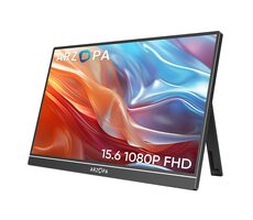15.6" Arzopa A1 čierna / IPS / 1920x1080 / 16:9 / 60Hz / 220 cd-m2 / miniHDMI + USB-C / repro 