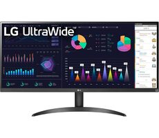 34" LG 34WQ500-B čierna / IPS / 2 560 x 1 080 / 21:9 / 1000:1 / 400cd-m2 / DP+HDMI / repro