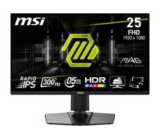 24.5" MSI MAG 255PXF čierna / 1920 x 1080 / IPS / 16:9 / 0.5ms / 1000:1 / 250cd-m2 / HDMI + DP / VESA 