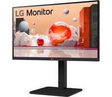 24" LG 24BA450-B čierna / IPS / 16:9 / 1920x1080 / 5ms / 100Hz / 250cd/m2 / 1300:1 / HDMI & DP