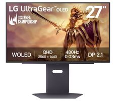 26.5" LG UltraGear 27GX790A-B čierna / OLED / 2560 × 1440 / 16:9 / 1.5M: 1 / 275cd-m2 / HDMI & DP