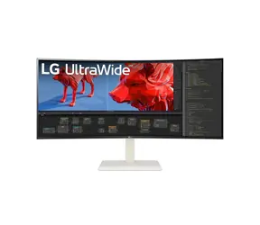 37.5" LG UltraWide 38BR85QC-W / IPS / 3840 x 1600 / 21:9 / 144 Hz / 1ms / 1000:1 / 450cd-m2 / HDMI + DP / USB + USB-C