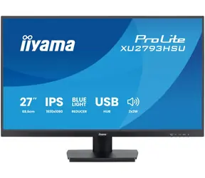 27" IIYAMA ProLite XU2793HSU-B7 čierna / IPS / 1920x1080 / 16:9 / 1ms / 1300:1 / 300cd / repro / HDMI / DP / dopredaj