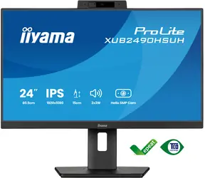 24" IIYAMA ProLite XUB2490HSUH-B2 čierna / IPS / 1920x1080 / 16:9 / 4ms / 1300:1 / 250cd / HDMI / DP / dopredaj