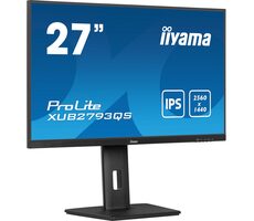 27" IIYAMA ProLite XUB2793QS-B7 čierna / IPS / 2560x1440 / 16:9 / 1ms / 1300:1 / 300cd / repro / HDMI / DP