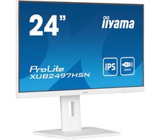 24" IIYAMA ProLite XUB2497HSN-W2 biela / IPS / 1920x1080 / 16:9 / 1ms / 1300:1 / 300cd / HDMI / DP / USB-C