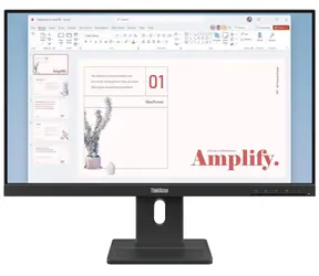 24" Lenovo ThinkVision E24-40 / IPS / 16:9 / 1920x1080 / 250cd-m2 / 1300:1 / 6ms / VGA / DP / HDMI / Pivot / VESA