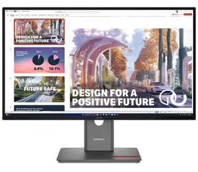 27" Lenovo ThinkVision P27QD-40 čierna / IPS / 2560×1440 / 6ms / 1500:1 / 350cd-m2 / HDMI + DP / VESA / Pivot