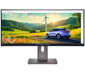 34" Lenovo ThinkVision P34WD-40 / IPS / prehnutý / 3440 x 1440 / 21:9 / 6 ms / 2000:1 / 350cd-m2 / HDMI / DP