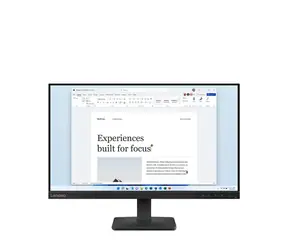 23.8" Lenovo L24-4e čierna / IPS / 1920 x 1080 / 4ms / 250cd / 1300:1 / VGA+HDMI / VESA