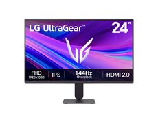 23.8" LG 24G411A-B čierna / IPS / 16:9 / 1920x1080 / 5ms / 144Hz / 250cd/m2 / 1500:1 / HDMI & DP
