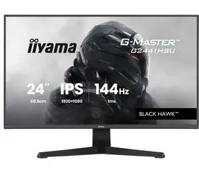 23.8" IIYAMA G-Master G2441HSU-B1 čierna / LED / IPS / 1920 x 1080 / 16:9 / 1 ms / 1500:1 / 350cd-m2 / VESA