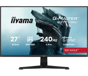 27" IIYAMA G-Master G2771HS-B1 čierna / LED / IPS / 1920 x 1080 / 16:9 / 0.4 ms / 1000:1 / 350cd-m2 / VESA
