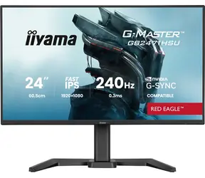 23.8" IIYAMA G-Master GB2471HSU-B1 čierna / LED / IPS / 1920 x 1080 / 16:9 / 0.3 ms / 1000:1 / 350cd-m2 / VESA
