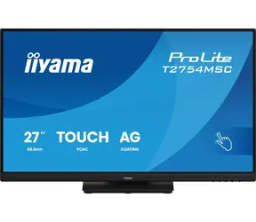 27" IIYAMA ProLite T2754MSC-B2AG čierna / LED / IPS Touch / 1920 x 1080 / 16:9 / 4 ms / 1000:1 / 300cd-m2 / VESA