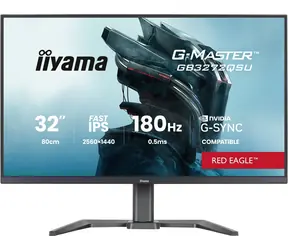31.5" IIYAMA G-Master GB3272QSU-B1 čierna / LED / IPS / 2560 x 1440 / 16:9 / 0.5 ms / 1000:1 / 400cd-m2 / VESA