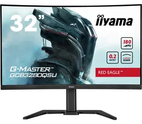 31.5" IIYAMA G-Master GCB3280QSU-B2 čierna / LED / VA / Curved 1500R / 2560 x 1440 / 16:9 / 0.2 ms / 3000:1 / 350cd-m2 / 