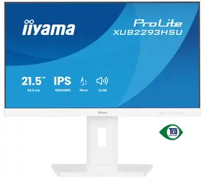 21.5" IIYAMA ProLite XUB2293HSU-W7 biela / LED / IPS / 1920 x 1080 / 16:9 / 1 ms / 1000:1 / 300cd-m2 / VESA