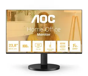 23.8" AOC 24B3CF2 čierna / IPS / 1920x1080 / 16:9 / 4ms / 1300:1 / 250cd-m2 / HDMI + USB-C / VESA