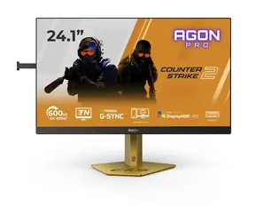 24.1" AOC AGON PRO CS24A čierna / TN / 1920x1080 / 16:9 / 0.5ms / 1000:1 / 500cd-m2 / HDMI + DP / VESA