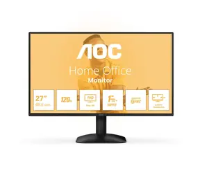 27" AOC 27B31H čierna / IPS / 1920x1080 / 16:9 / 4ms / 1500:1 / 300cd-m2 / HDMI + VGA / VESA