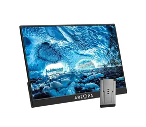 Rozbalené - 15.6" Arzopa A1 GAMUT čierna / IPS / 1920x1080 / 800:1 / 250cd-m2 / miniHDMI + USB-C / prenosný / rozbalené