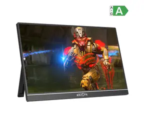 Rozbalené - 16,1" Arzopa Z1FC čierna / Prenosný monitor / 1920 x 1080p / 300 cd-m2 / 16:9 / 2x USB-C / Mini HDMI / rozbalené