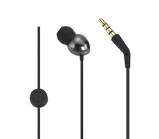 PerfectSound s201 slúchadlá šedá / do uší / s mikrofónom / kov / 18 ohm / 3.5 jack