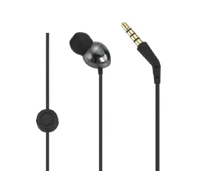 PerfectSound s201 slúchadlá šedá / do uší / s mikrofónom / kov / 18 ohm / 3.5 jack
