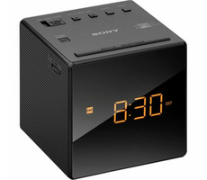 SONY ICF-C1 rádiobudík s displejom / čierny