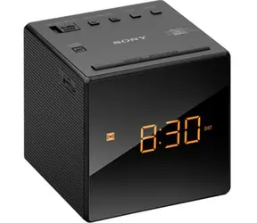 SONY ICF-C1 rádiobudík s displejom / čierny