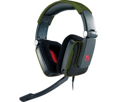THERMALTAKE eSPORTS Headset Shock Battle Edition Green / 40mm / 2 * 3.5mm