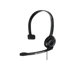 SENNHEISER PC 2 CHAT / headset - jednostranné slúchadlo s mikrofónom / čierny