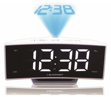 BLAUPUNKT CRP7WH / Rádiobudík / FM PLL / projekčné / USB / biely