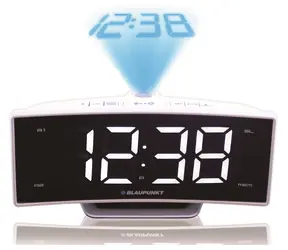 BLAUPUNKT CRP7WH / Rádiobudík / FM PLL / projekčné / USB / biely