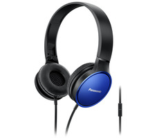Panasonic RP-HF300ME-A / Slúchadlá s mikrofónom / jack 3.5mm / modrá
