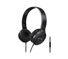 Panasonic RP-HF100ME-K čierna / stereo slúchadlá s mikrofónom / jack 3.5 mm / Outdoorové