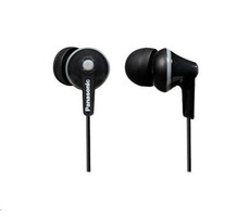 Panasonic RP-HJE125E-K čierna / stereo slúchadlá / jack 3.5mm