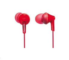 Panasonic RP-HJE125E-R červená / stereo slúchadlá / jack 3.5mm