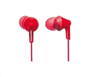 Panasonic RP-HJE125E-R červená / stereo slúchadlá / jack 3.5mm